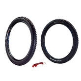 Kenda Nevegal 2 EMC K1211E 27.5x2.80 and 27.5x2.60 Mountain Bike Tires with Foldable ATC Casing, EN-DTC Compound, E-Bike Ready (ECE-R75) Low Rolling Resistance for Enduro/Trail + Keychain (2 Pack)